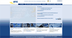 Desktop Screenshot of btc-ag.com
